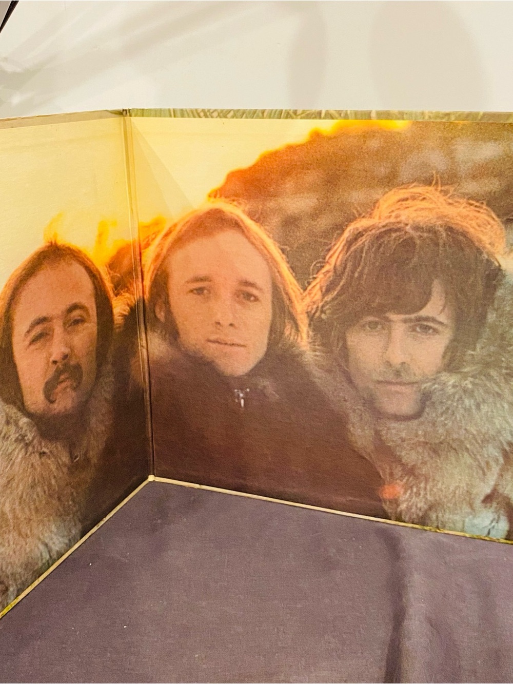 Crosby Stills & Nash - Self Titled LP - Atlantic SD 8229 Vinyl Early Press RI - Picture 3 of 5